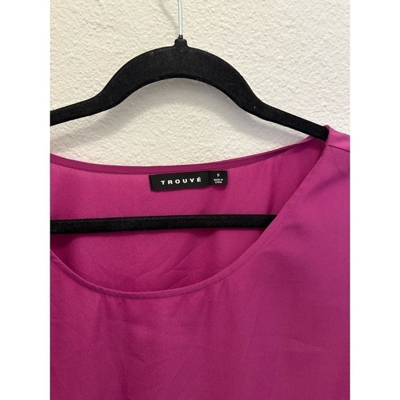 Trouve Magenta Top, Women’s Size Small - Picture 4 of 9